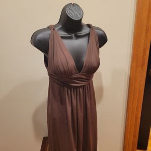 Carmen Marc Valvo Drape Cover Up Dress. NWT